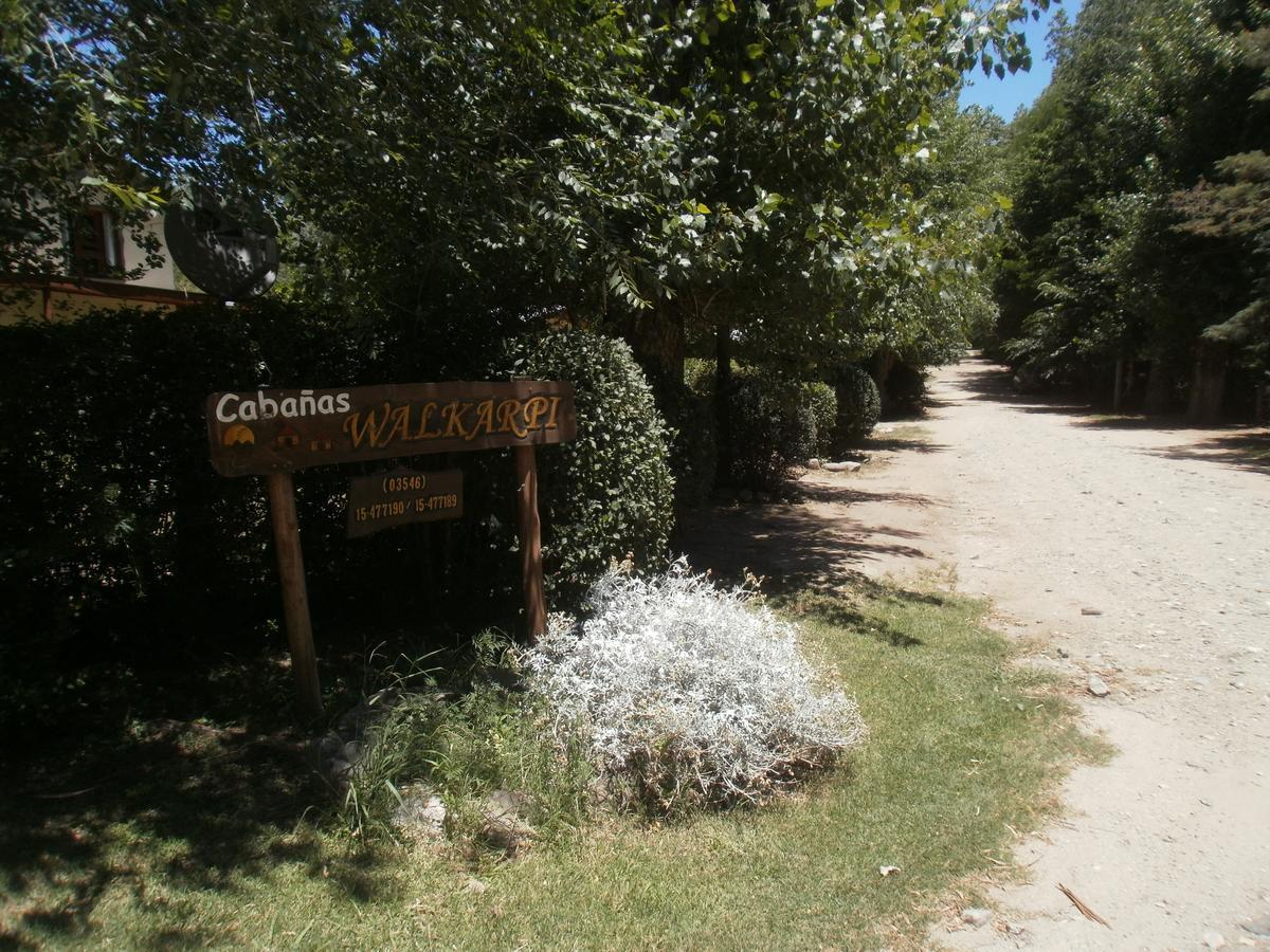Cabanas Walkarpi Los Reartes Exterior foto